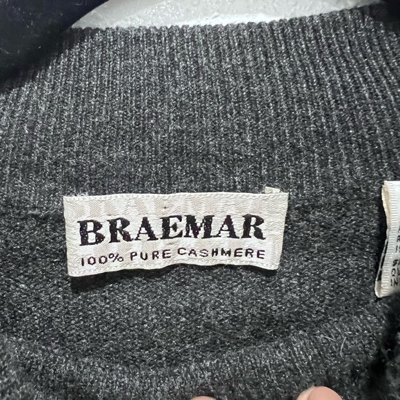 Braemar Men's Classic cashmere high‎ neck Sweater S - Picture 2 of 6